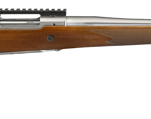 Ruger Hawkeye Hunter 6.5PRC, 22" Free Floated Cold Hammer Forged Barrel, 5/8X24 Threads, Satin Stainless Finish, Walnut Stock, LC6 Trigger, 3rd