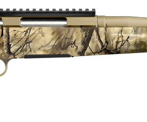 Ruger American 6.5 Creedmoor, 16" Barrel, GoWild I-M Brush, Burnt Bronze, 4rd