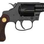 Colt Cobra Special Revolver, 38 Special, 2" Barrel, Steel Frame, Black PVD Finish, 6Rd, Brass Bead Front Sight, Retro Wood Grips
