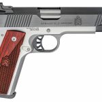 Springfield Ronin Operator 1911, Full Size, 45ACP 5" Barrel, Blued, SS Frame, Fiber Optic Front Sight Tactical White Dot Rear, 8rd Mag