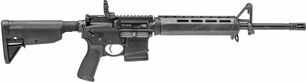 Springfield SAINT AR-15 5.56/223 16" Barrel, 1:8 Twist, Flash Hider Included, Bravo Company Gunfighter Grip and Stock, 10Rd, Flip Up Rear