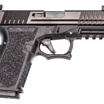 Polymer80 PFC9 Compact 9mm 4.02", NS Black Aggressive Textured Black Polymer Grip, 15 rd