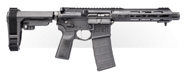 Springfield Saint Victor AR-15 Pistol 223/556, 7.5" Barrel, Blast Diverter, Free-float Handguard M-Lok and Handstop, SBA3 Brace, 30Rd Mag
