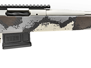 Springfield Model 2020 Waypoint 308 Win, 20" Fluted Stainless Barrel, SA Radial Brake, Tan, Desert Verde Cerakote, Ridgeline Camo Carbon Fiber Stock M-LOK, TriggerTech Adj Trigger, AICS 5rd Mag