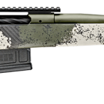 Springfield Model 2020 Waypoint 308 Win, 20" Carbon Fiber Barrel, SA Radial Brake, Green, Mil-Spec Green Cerakote, Evergreen Camo Adj Carbon Fiber Stock M-LOK, TriggerTech Adj Trigger, AICS 5rd Mag