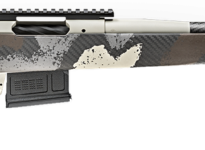 Springfield Model 2020 Waypoint 308 Win, 20" Carbon Fiber Barrel, SA Radial Brake, Tan, Desert Verde Cerakote, Ridgeline Camo Adj Carbon Fiber Stock M-LOK, TriggerTech Adj Trigger, AICS 5rd Mag