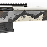 Springfield Model 2020 Waypoint 6MM Creedmoor, 20" Fluted Stainless Barrel, SA Radial Brake, Tan, Desert Verde Cerakote, Ridgeline Camo Carbon Fiber Stock M-LOK, TriggerTech Adj Trigger, AICS 5rd Mag