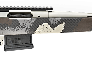 Springfield Model 2020 Waypoint 6MM Creedmoor, 20" Fluted Stainless Barrel, SA Radial Brake, Tan, Desert Verde Cerakote, Ridgeline Camo Adj Carbon Fiber Stock M-LOK, TriggerTech Adj Trigger, AICS 5rd Mag