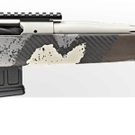 Springfield Model 2020 Waypoint 6.5MM Creedmoor, 22" Fluted Stainless Barrel, SA Radial Brake, Tan, Desert Verde Cerakote, Ridgeline Camo Adj Carbon Fiber Stock M-LOK, TriggerTech Adj Trigger, AICS 5rd Mag