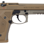 Beretta M9A3 *NY/NJ Compliant 9mm 5.10", Flat Dark Earth Frame Black Steel Slide, 10 rd