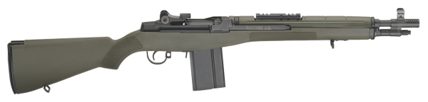 Springfield M1A SOCOM 16 .308, Green Composite Stock 10rd