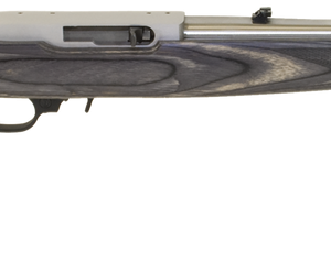 Ruger 10/22 Black Laminate Mannlicher 22LR 18.5" SS Barrel Full Stock, 10rd Mag