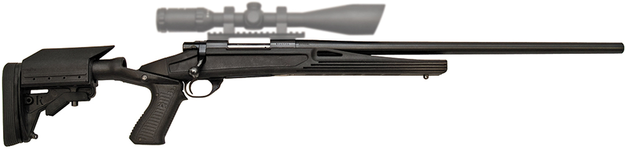 Howa Axiom Varminter Bolt 243 Win 24" HB Black Laminate Black