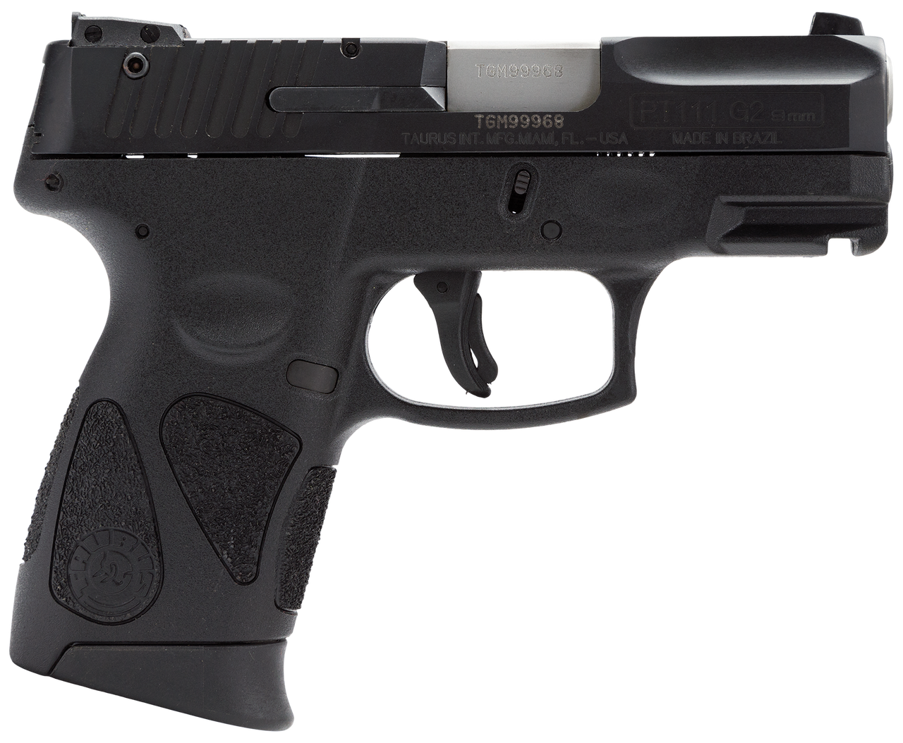 Taurus PT111 Millenium Pro G2, 9MM 3.25" Barrel Black Finish 12 Rnd Mag