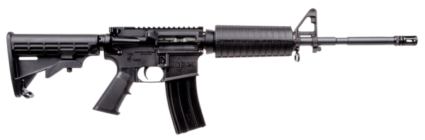 Diamondback AR-15 DB-15SB 223/5.56 Flat Top M4, Basic Black, 30 Rnd Mag