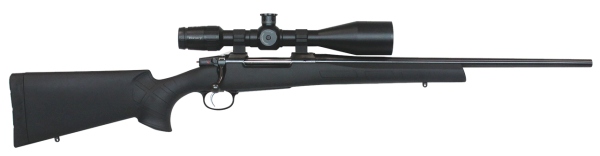 CZ 557 Sporter Bolt 6.5mmX55mm 20.5", Synthetic Blk Stk Blued Rec, 4 rd