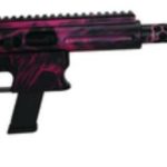 Aero Survival Rifle.40 Smith & Wesson 16.25" Barrel 4x Scope AR Collapsible Stock Pink Attitude 15rd