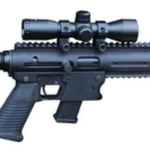 Aero Survival Rifle.40 Smith & Wesson 16.25" Barrel 4x Scope AR Collapsible Stock Black 15rd