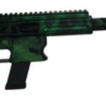 Aero Survival Rifle 9mm 16.25" Barrel 4x Scope AR Collapsible Stock Tiger Green 15rd