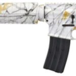 Windham Weaponry SRC - Camo 5.56 16" M4 Profile Chrome Lined Barrel, TruTimber Snowfall Hydrographic Camo 30rd Mag