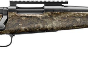 Remington Seven 300 Blackout, 16.5" Threaded Barrel, Externally Adjustable X Mark Pro Trigger, Mossy Oak Bottomland Camo Stock, 5rd
