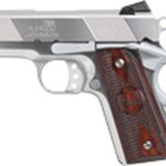Iver Johnson Thrasher 1911, 9mm, 3", 8rd, Rosewood Grips, Stainless Steel