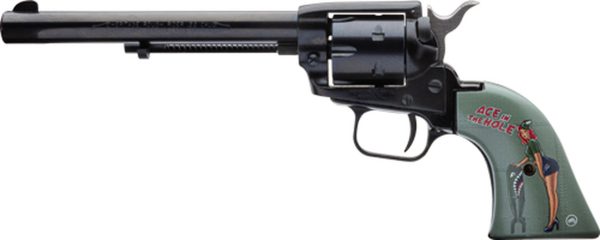 Heritage Rough Rider .22LR 6.5" Pinup 5 Ace In The Hole