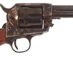 Cimarron Frontier 45 Colt, 4 3/4" Barrel, Color Casehardned, Walnut, Blued, 6rd