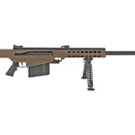 Barrett M82A1 .50 BMG, 29" Fluted Barrel, Coyote/Black, 10rd