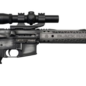 Black Rain Ordnance Spec15 5.56/.223, 16" Barrel, Battleworn Grey, Burris Optic, 30rd