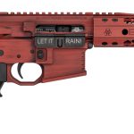 Black Rain Ordnance Fallout AR-15 Pistol, .223/5.56, 10.5" Barrel, SBA3 Brace, Red, 30rd