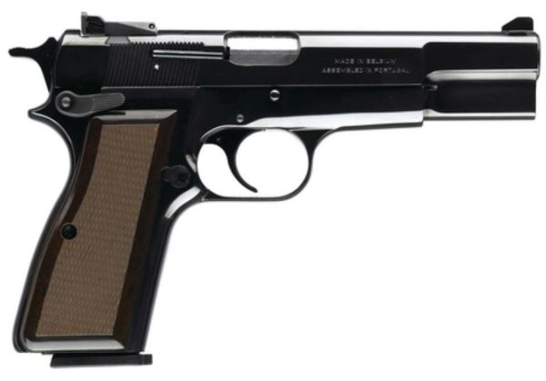 Browning Hi-Power 9mm, Standard, Adjustable Sights, 13 Round Mags