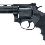 Rossi 851 38 Special 4" w/Vent Rib 6rd Black Rubber Grip Blued