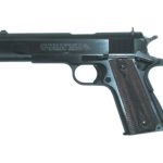 Colt Series 70 Government 45ACP 5" Barrel Blue Finish Rosewood Grips Fixed Sights 7rd