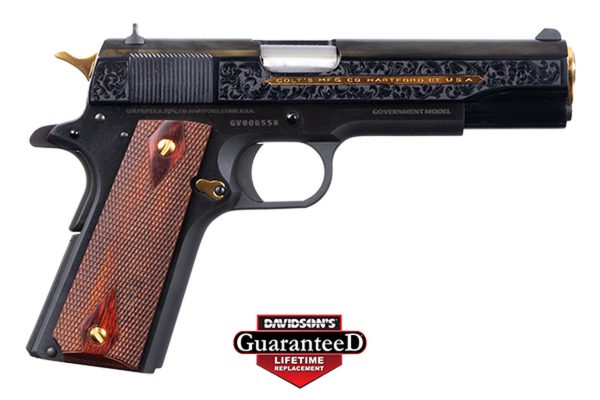 Colt 1911 Heritage Limited Edition 1911 38 Super, 5" Barrel, Custom Engraving