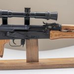 Cugir AK-74 Romak 2 Used 5.45x39mm, ZFK 4x25 Scope, Wood Thumbhole Stock, Black, 10rd