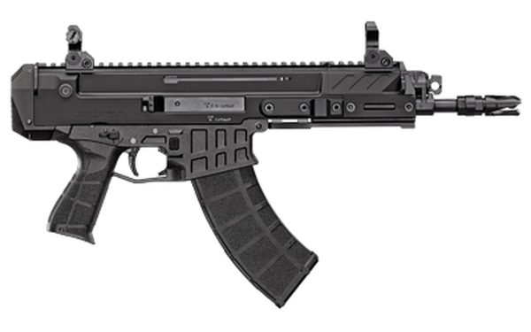 CZ Bren 2 MS Pistol 7.62x39mm, 9.05" Barrel, Folding Sights, Black, 30rd