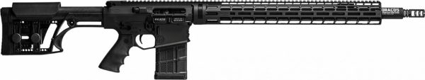 Falkor Omega AR-15 Type Rifle, 6.5 Creedmoor, Black, 22in DRACOS Composite Barrel