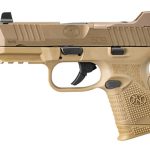 FN FN509 Compact Tactical 9mm, 4.3" Threaded Barrel, Flat Dark Earth, Suppressor-Height Night Sights, Optics Ready, 3x10rd Mags
