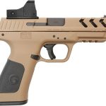 Girsan MC28SA 9MM 4.25" Barrel With Optic, Flat Dark Earth Polymer Frame, 15rd Mag