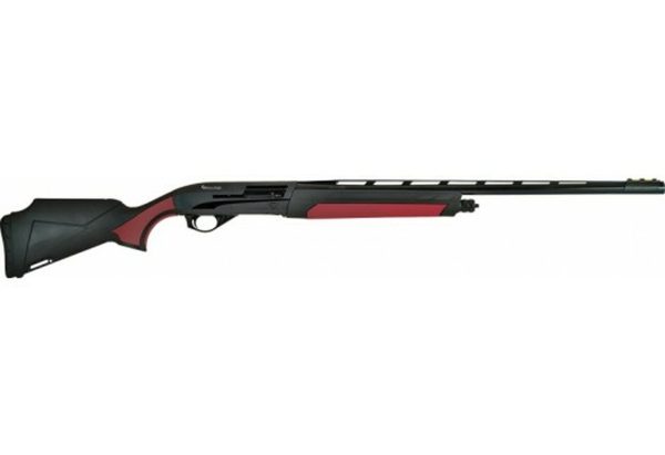 Impala Plus 12 Ga, 28" Barrel, 3", TruGlow, Black/Red, Blued, 5rd