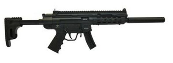 GSG GSG-16 .22 LR, 16.25" Barrel, Black Collapsible Stock, 10rd