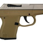 Kel-Tec P-3AT .380 ACP 2.76" Barrel Nickel Boron Slide Tan Grip/Frame Double Action Only 6rd