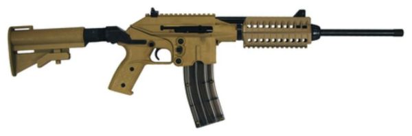 Kel-Tec SU22E Sport Utility Rimfire 22LR, 16.1", Blued, Tan Stock, 26rd