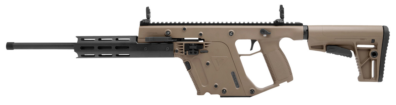 Kriss Vector CRB Gen2 .22 LR, 16" Barrel, M-LOK, FDE, 10rd