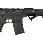 LKCI AR-12 12 Ga, 20" Barrel, Includes Flip-Up Sights, Black