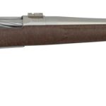 Nesika Sporter 7mm-08 Rem, 24" Stainless Steel Barrel, Bell & Carlson Medalist Stock, Chocolate Brown/Tan Webbing