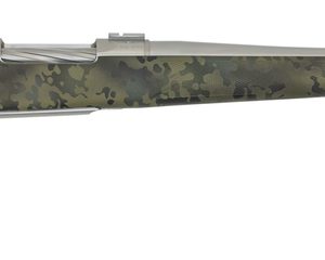 Nesika Sporter 280 Rem, 24" Barrel, Bell & Carlson Romainan Forest Camo Stock, Stainless Steel, 1rd