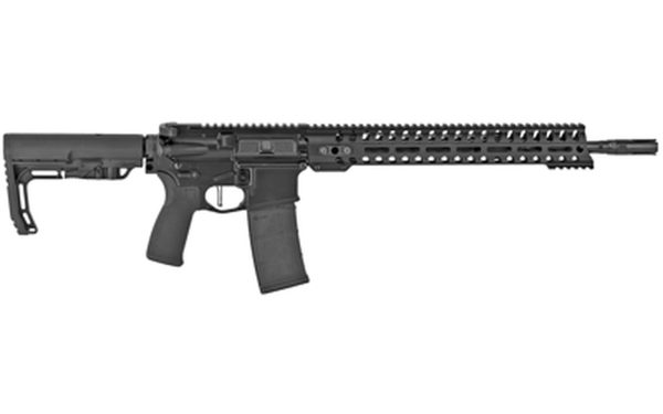 POF Minuteman 5.56/.223, 16.5" Puritan Barrel, Mission First Grip/Stock, Black, 30rd