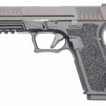 Polymer80 PFS9 Full Size 9mm, 4.49", Black Aggressive Textured Black Grip, 17rd